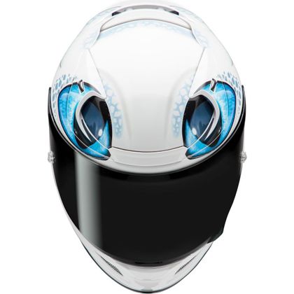 Casque Hjc RPHA 12 - LIGHT FURY UNIVERSAL - Blanc / Bleu