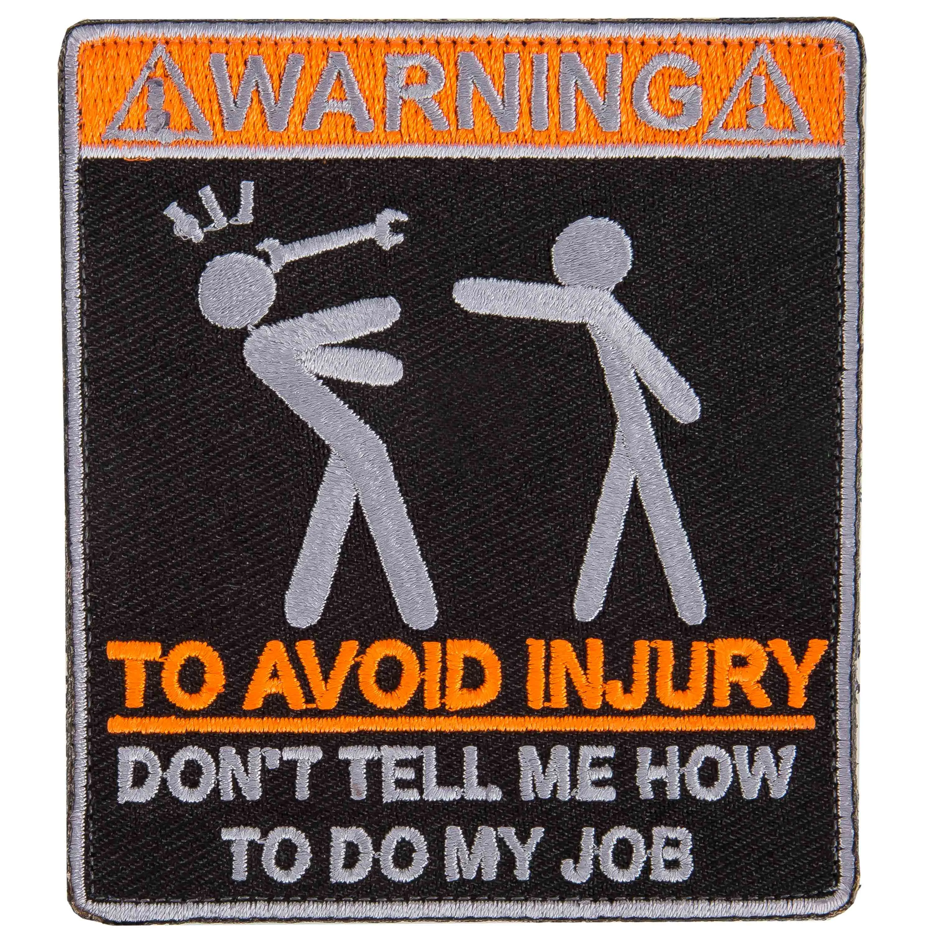 MD-Textil -  Patch Warning