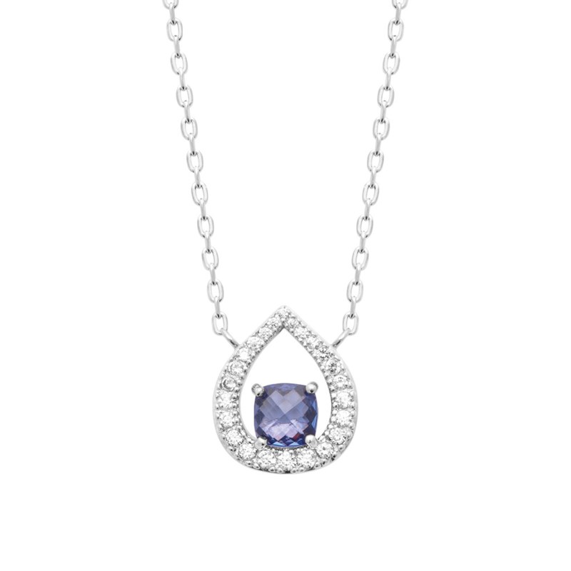Collier Femme - Argent 925 - Longueur : 45 cm
