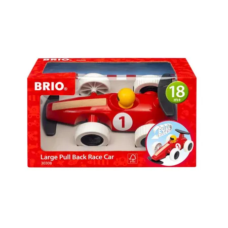 BRIO Großer Rennwagen mit Rückziehmotor