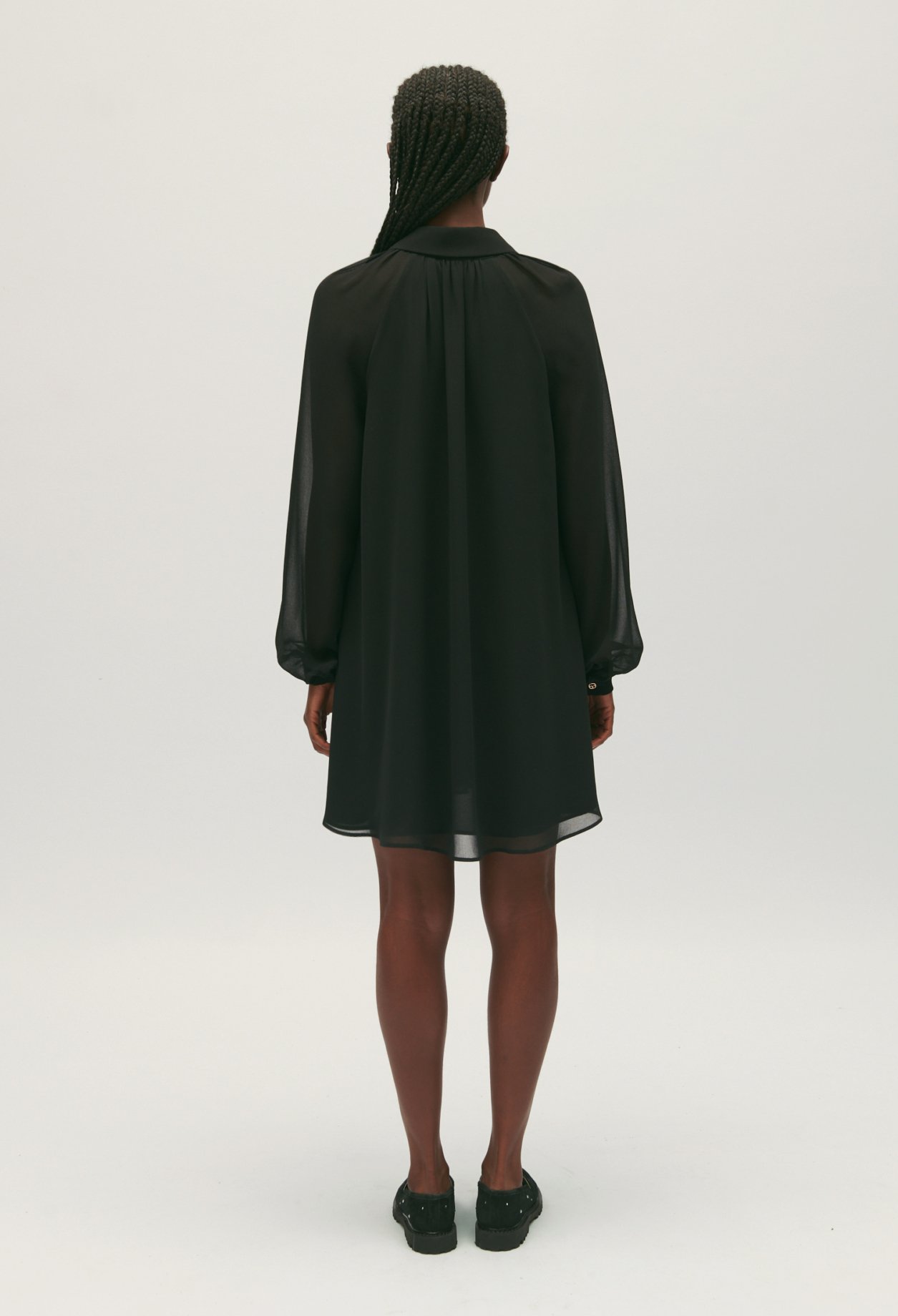 Robe courte fluide