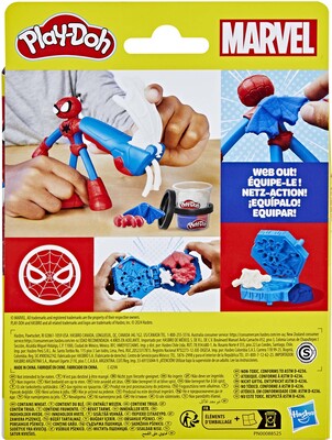 Play-Doh Spider-Man Thwip Squisher Lekesett