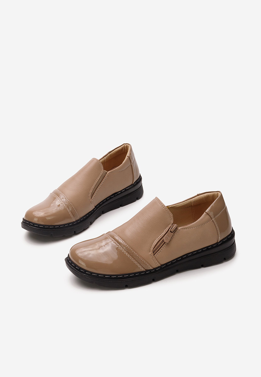 Chaussures casual femme kaki Evelena