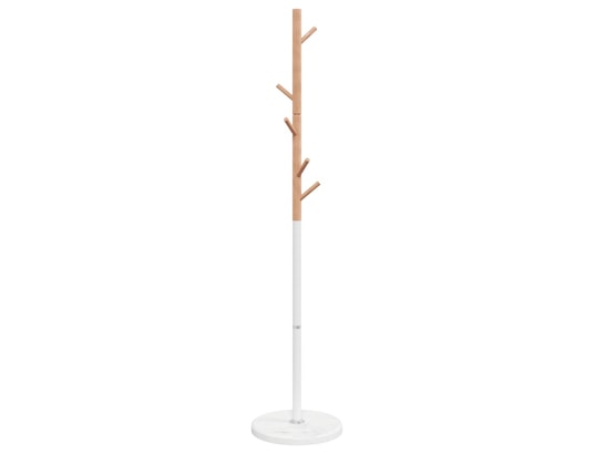 VIDAXL - Porte manteau Porte-manteau blanc 172 cm fer enduit de poudre