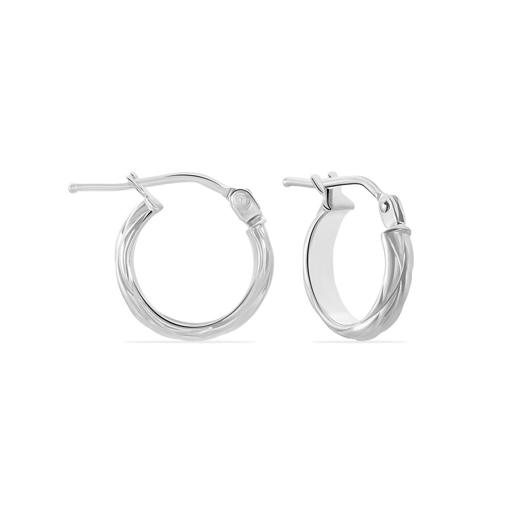 Créoles Ananas Or Blanc