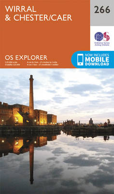 Wirral and Chester - OS Explorer Map 266 (Sheet map, folded)