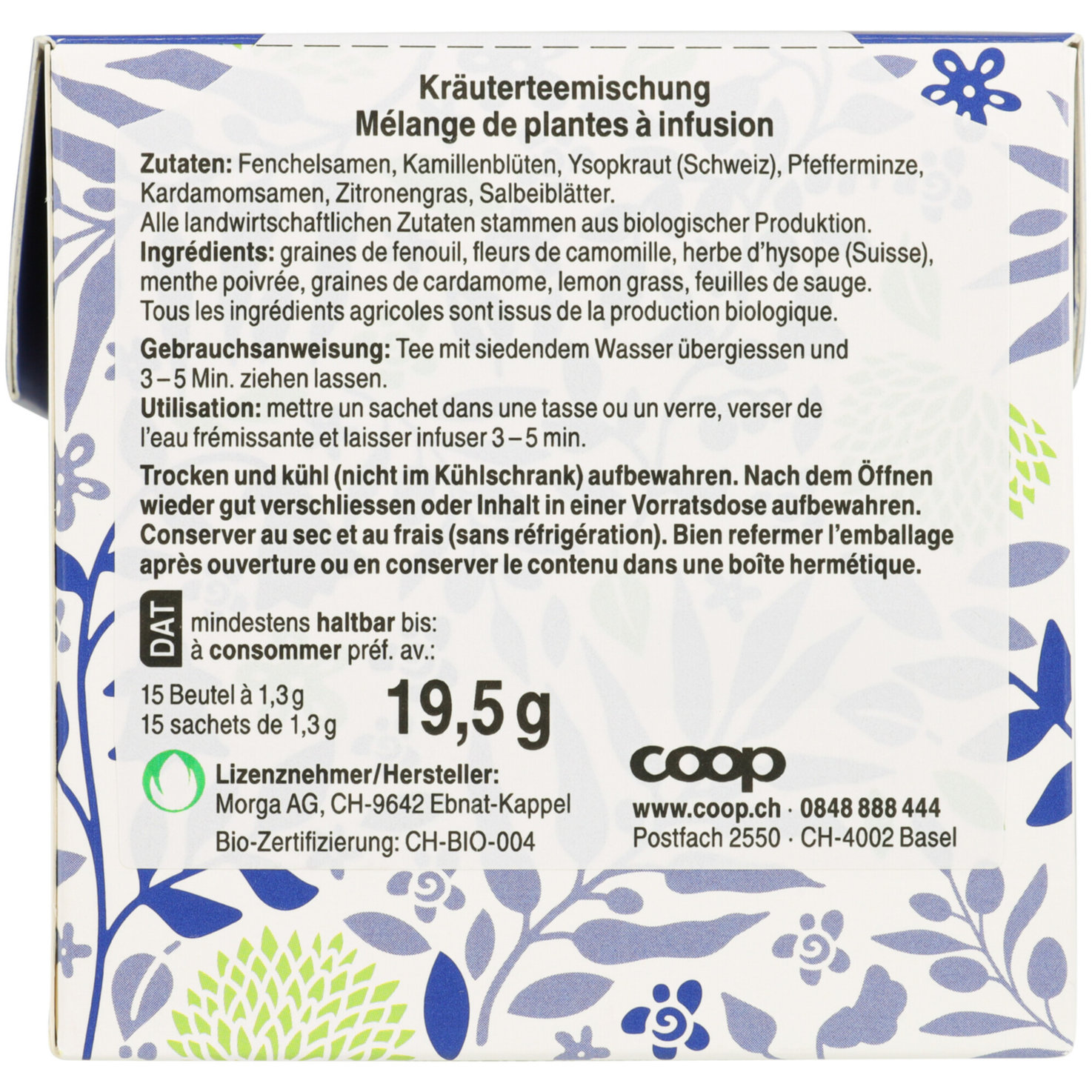 Naturaplan Bio Tee Moon&Stars 15 Beutel
