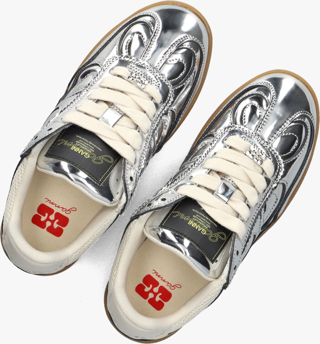 zilveren ganni lage sneakers 08 specchio