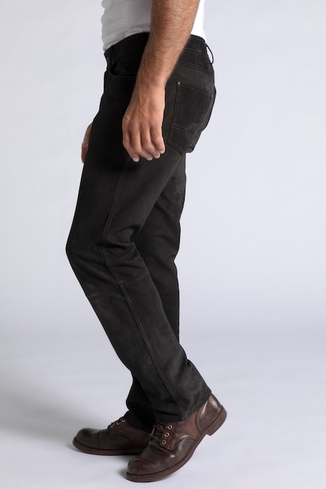 Lederhose, Regular Fit, 5-Pocket, Büffelleder