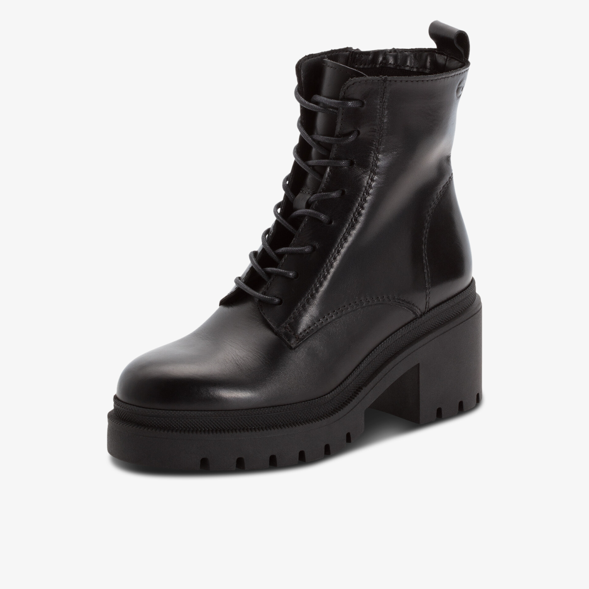 Tamaris Damen Schnürstiefeletten schwarz