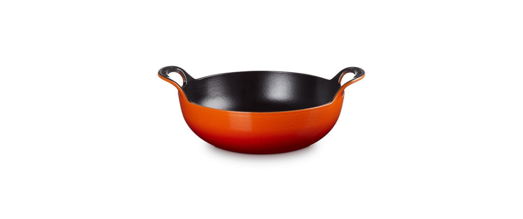 Kochtopf Balti Dish Ø 24 cm, Ofenrot<br>Kochtopf aus Gusseisen