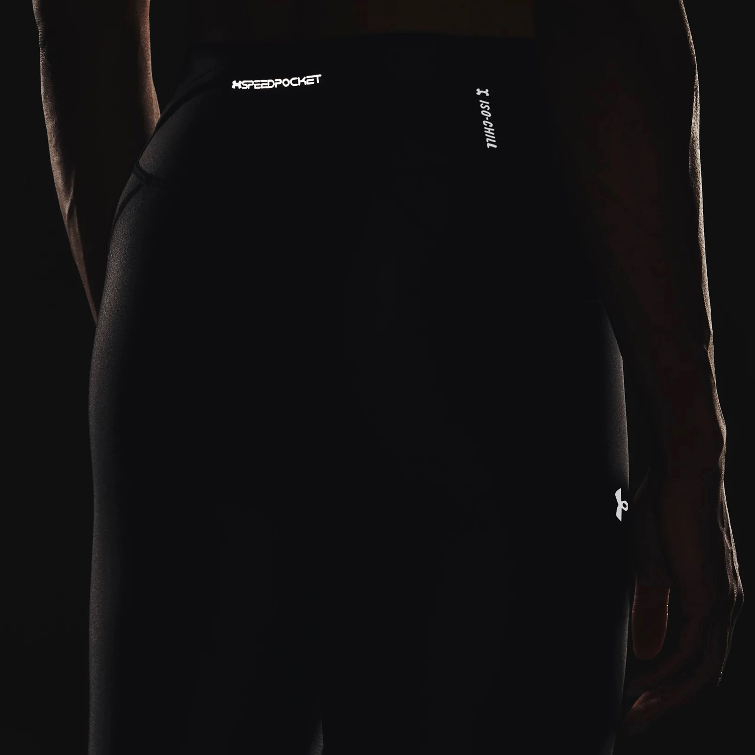 Under Armour Fly Fast Elite IsoChill Ankle Collant Tight Femmes - Noir