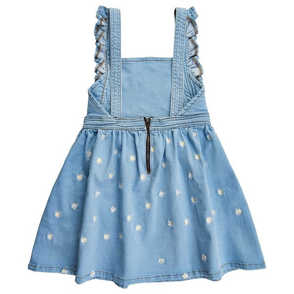Køb The New Light Blue Denim Broidery Denim Spencer