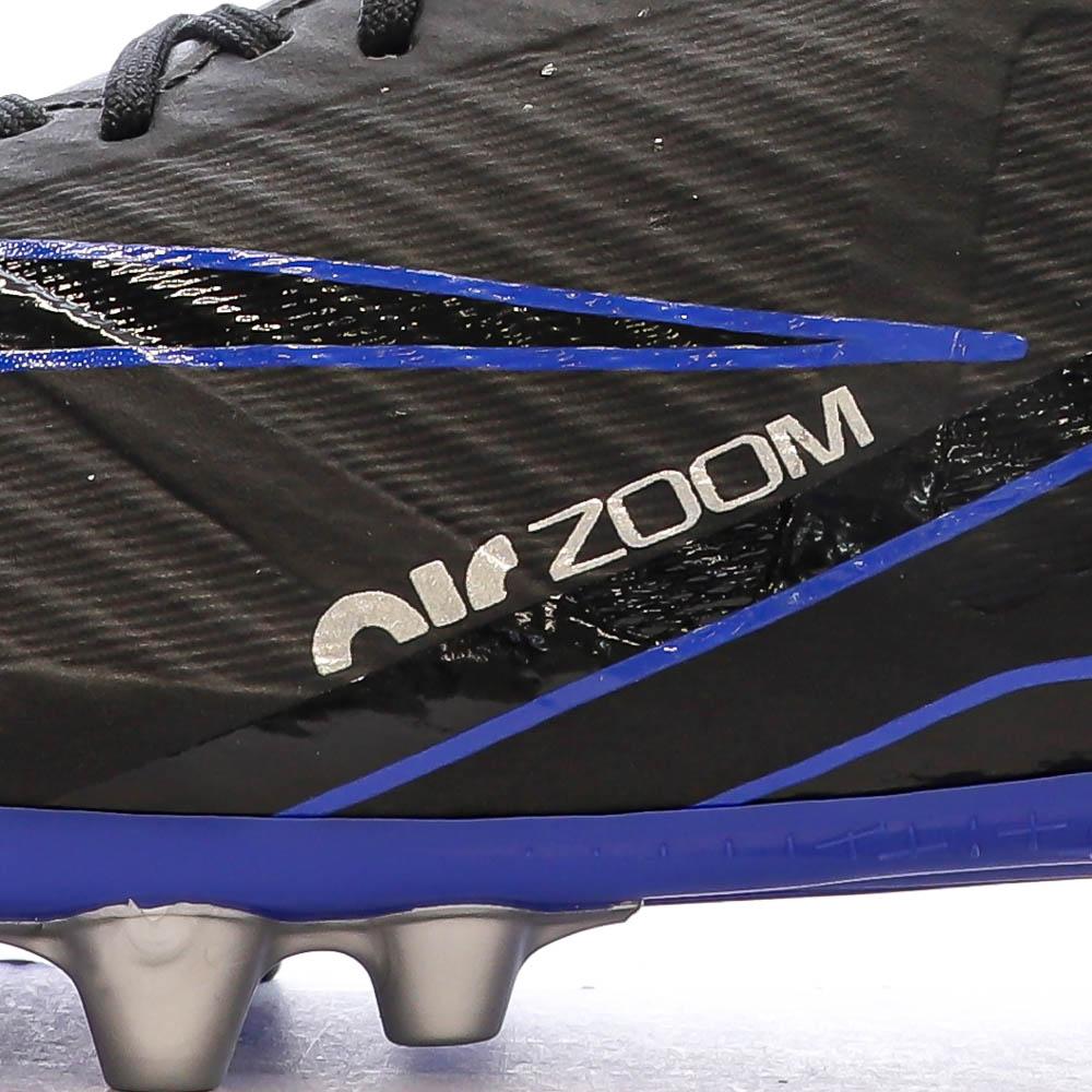 Nike Chaussures de Foot Noires Homme Nike Zoom Vapor 15 Academy AG
