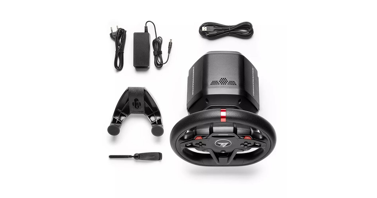 ThrustmasterT248R stuur  (Zwart, Playstation 4, Playstation 5, Pc)
