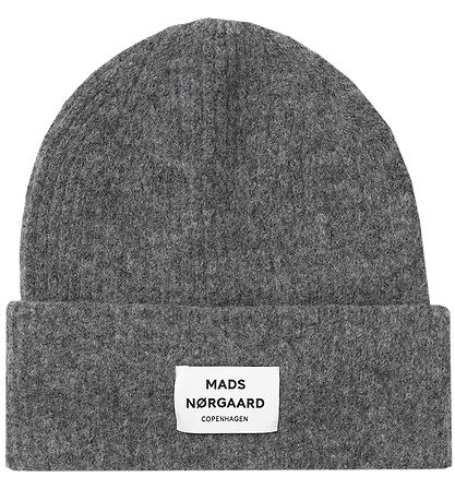 Mads N?rgaard Hue - Uld - Tosca Anju - Grey Melange