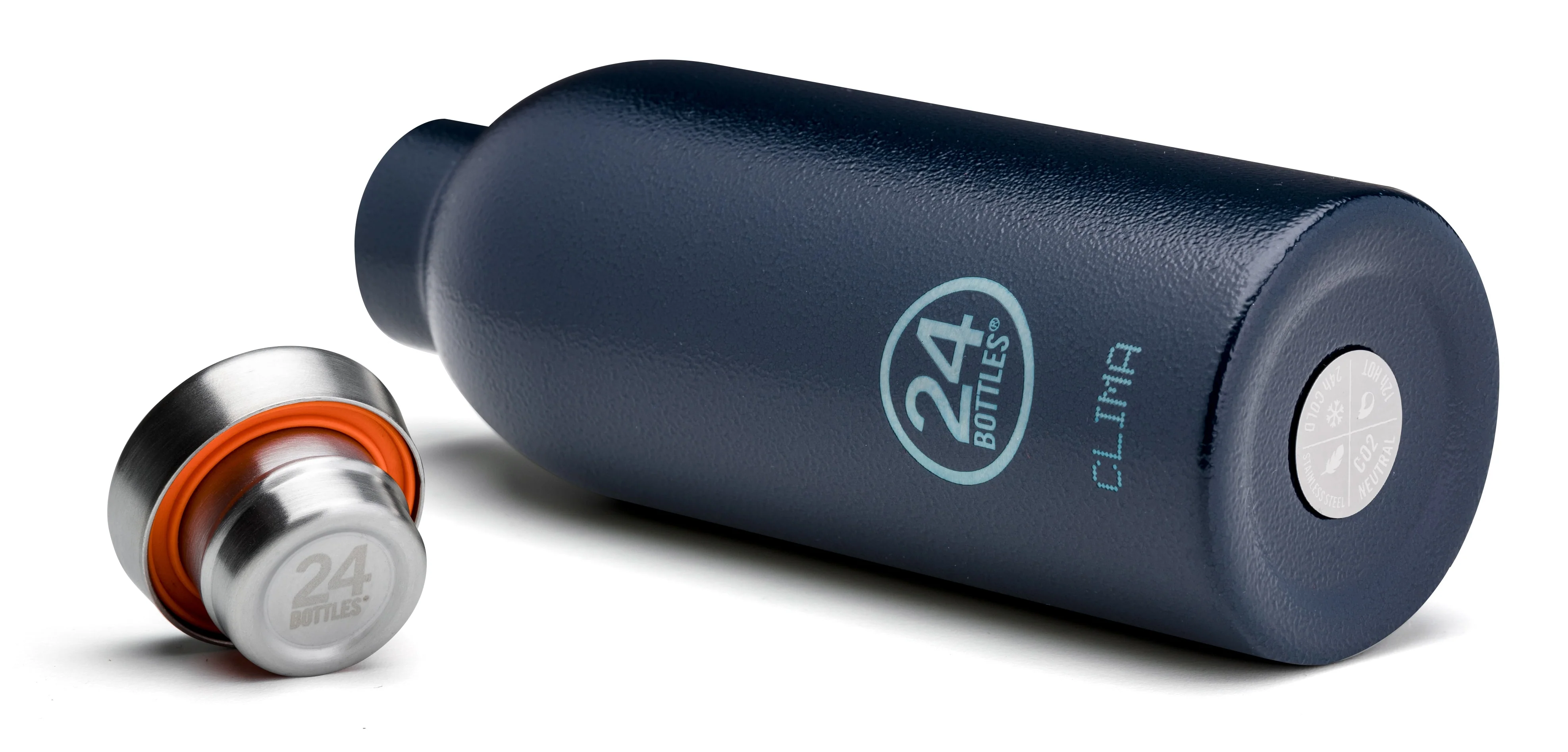 24Bottles  Clima termoflaske, Rustic Deep Blue - 500 ml.