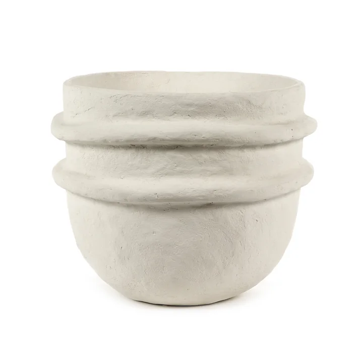 Serax - Earth Blumentopf, Ø 30 x 28 cm, weiss