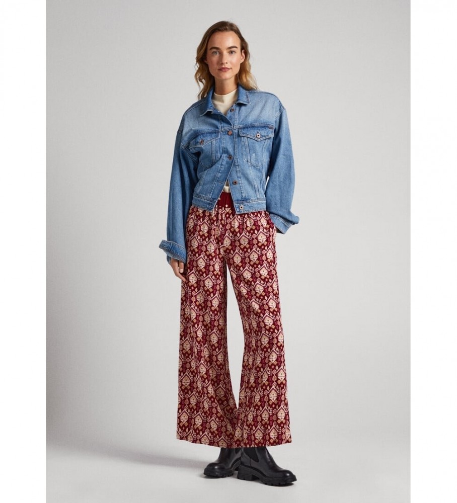 Calça Pepe Jeans Galya Pijama marrom
