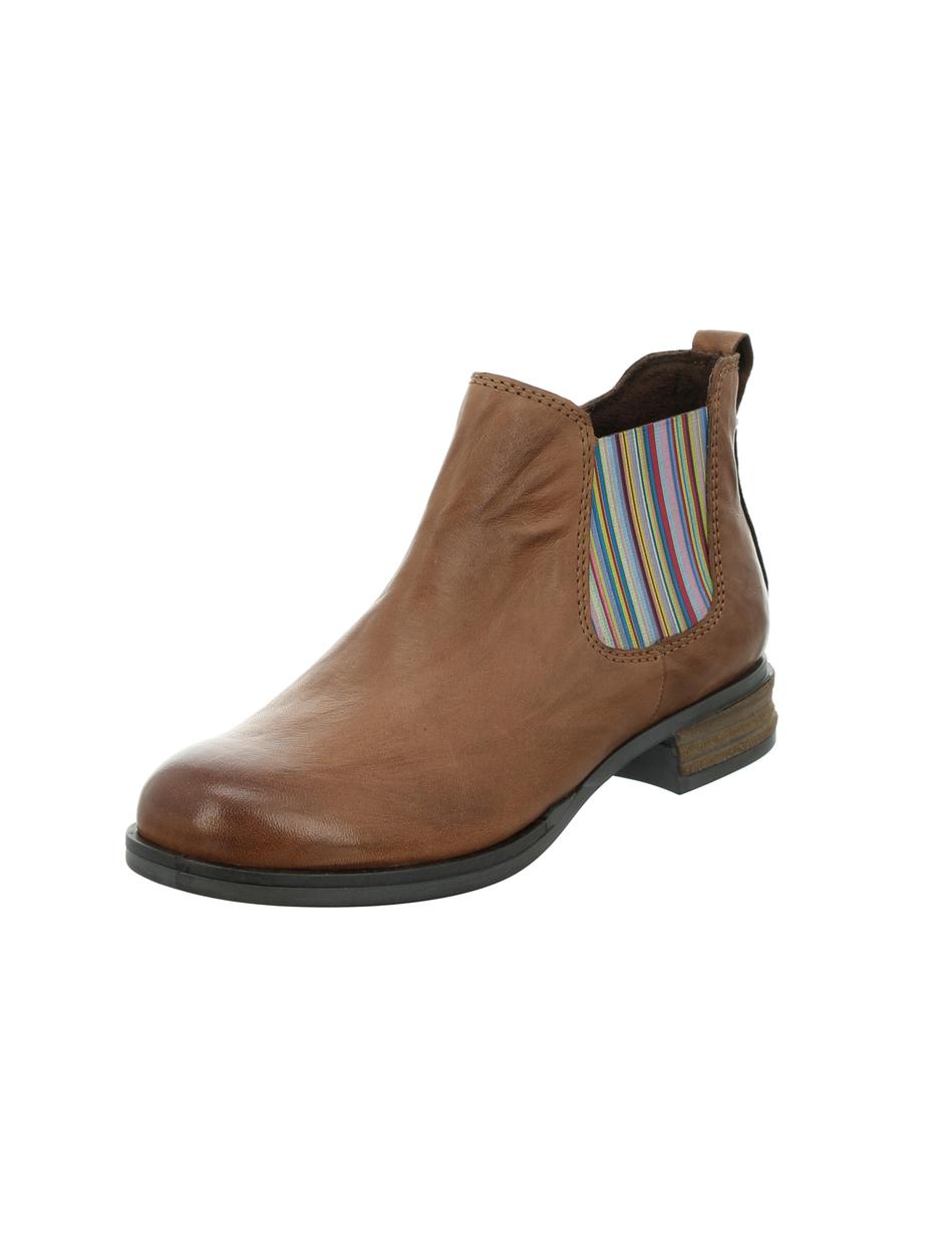 Stiefelette Sanja 06, cognac-multi