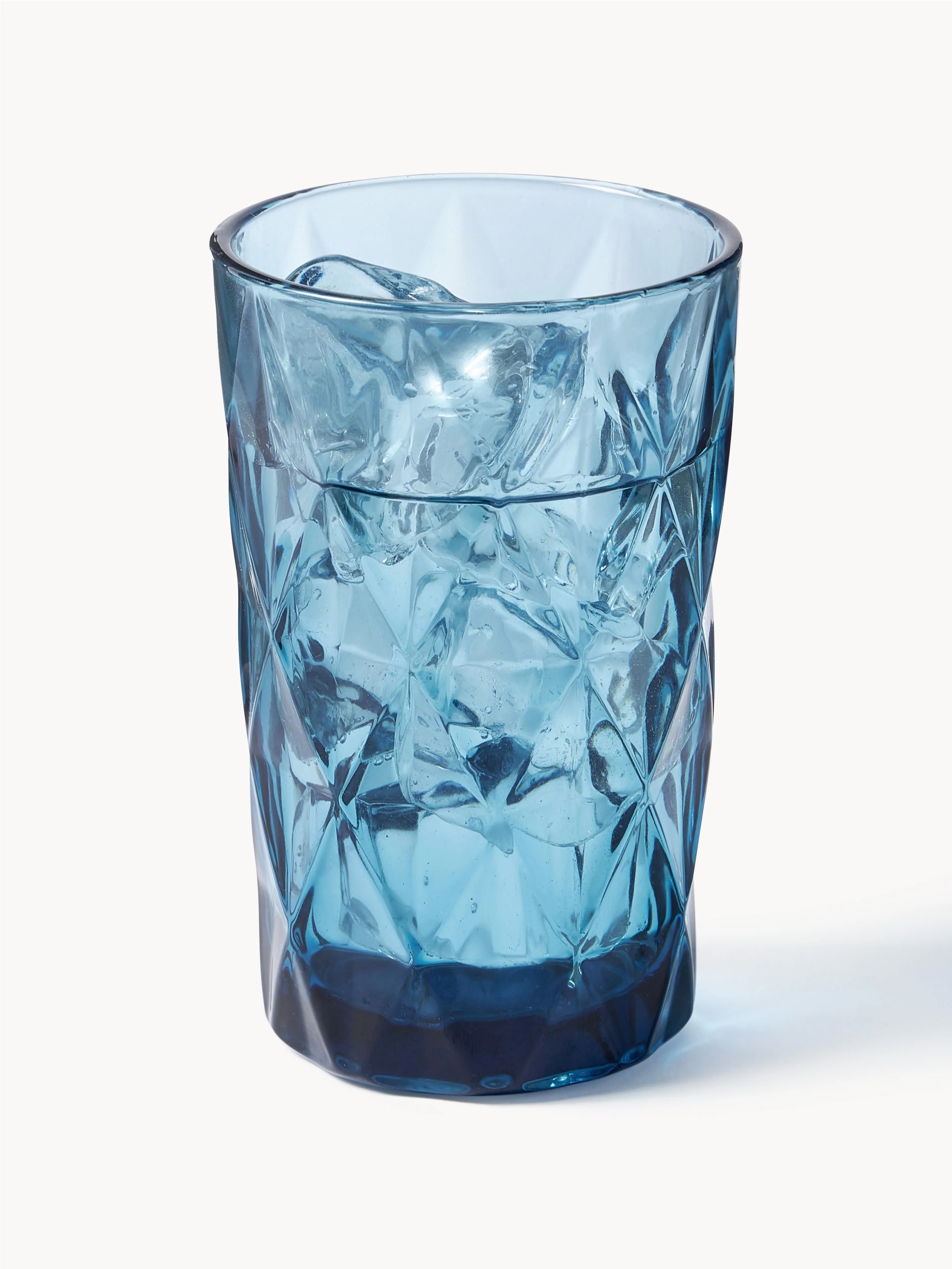 Highballglazen Colorado met textuurpatroon, 4-delig
