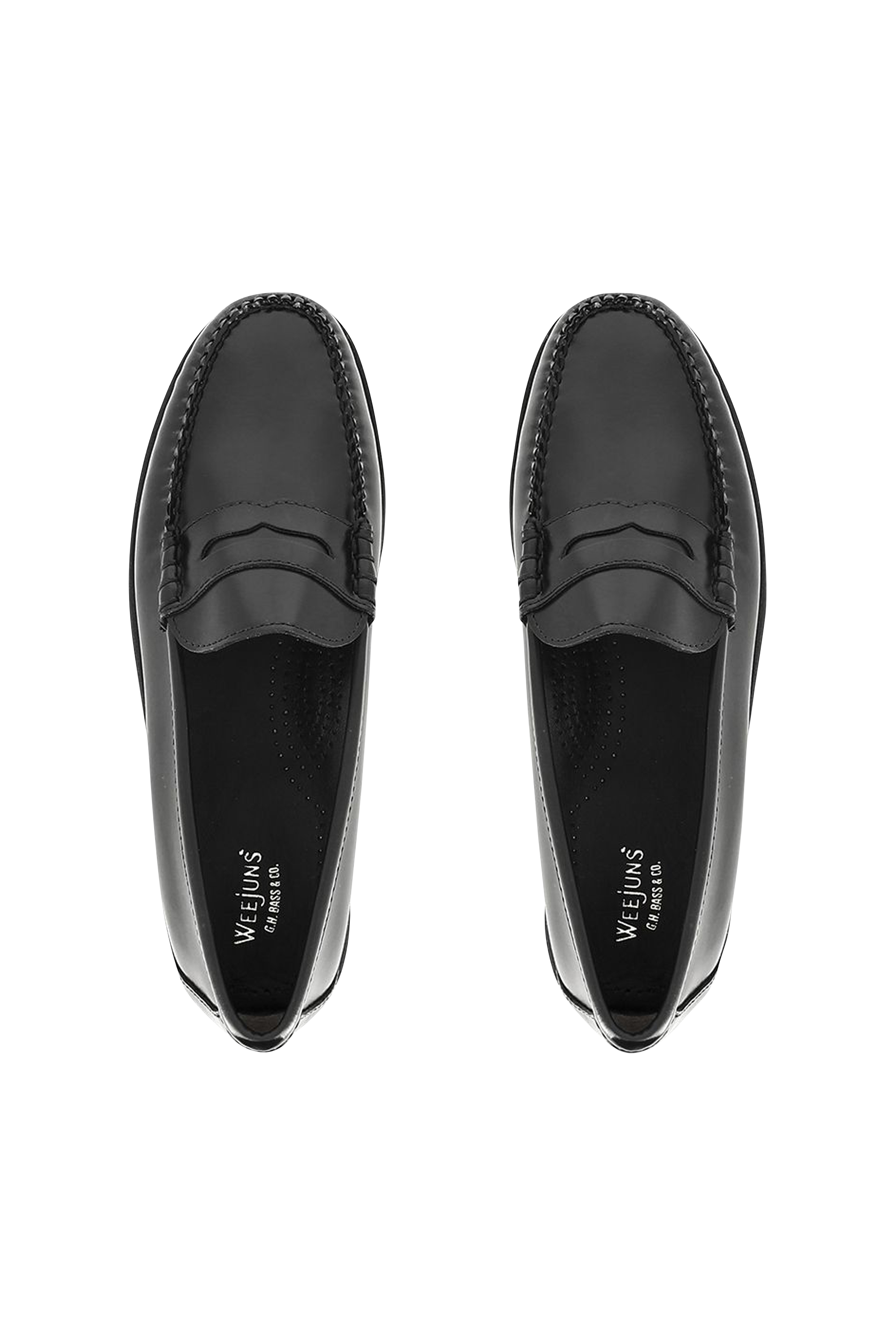 G.H. BASS & CO. Mocassins  WEEJUN 90 LIANNA Noir