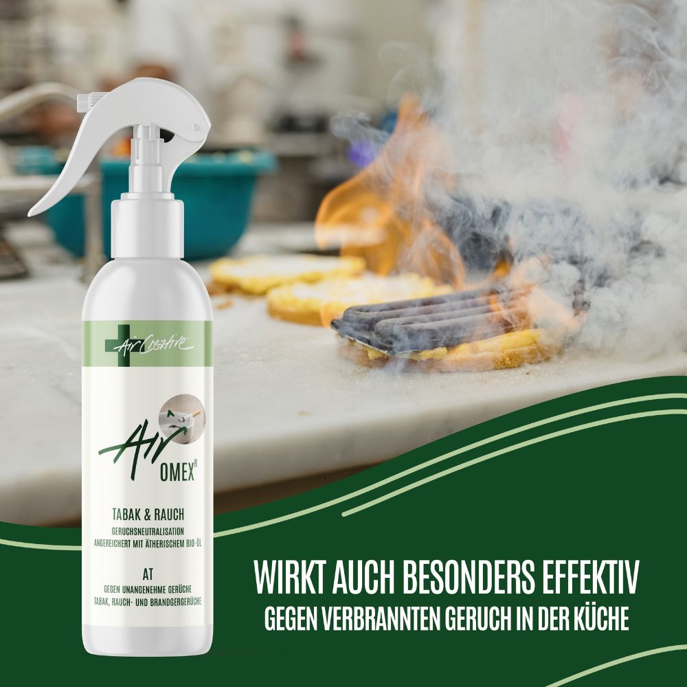 Air Creative Geruchsneutralisation Airomex®AT «Tabak und Rauch» | mit Bio-Duft