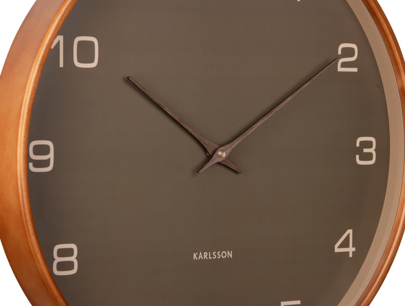 Wall Clock Acento KA5993GY Light grey