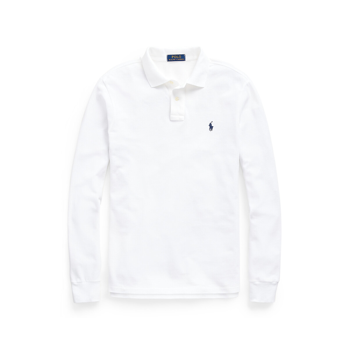 POLO RALPH LAUREN<br>Camisa pólo slim fit em piqué