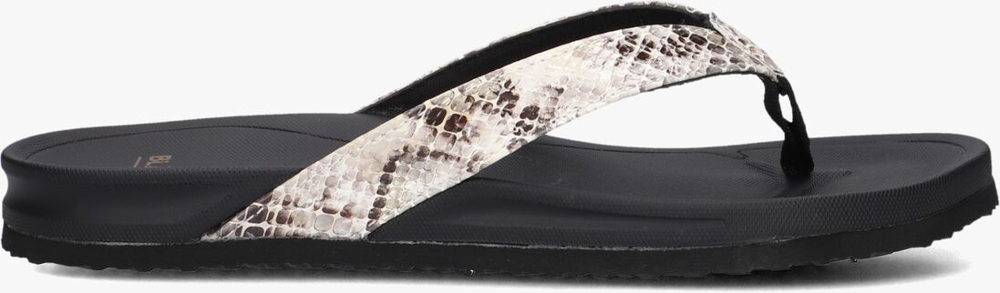 zwarte blasz teenslippers bella 2402