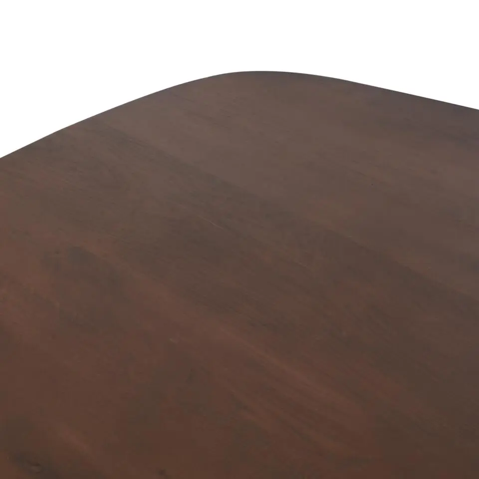 Starfurn - Eiken eettafel Ferris - Deens Ovaal 240 cm - Walnoot