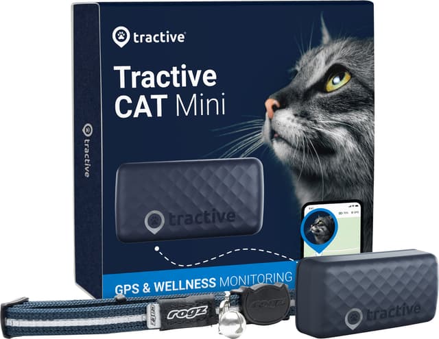 Tractive CAT Mini GPS tracker til kat (blå)