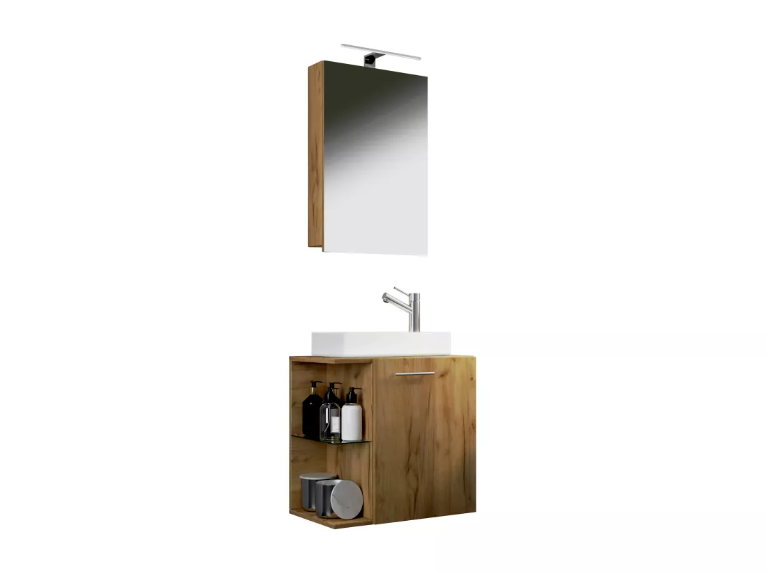 3pcs lavabo armoire Hausa