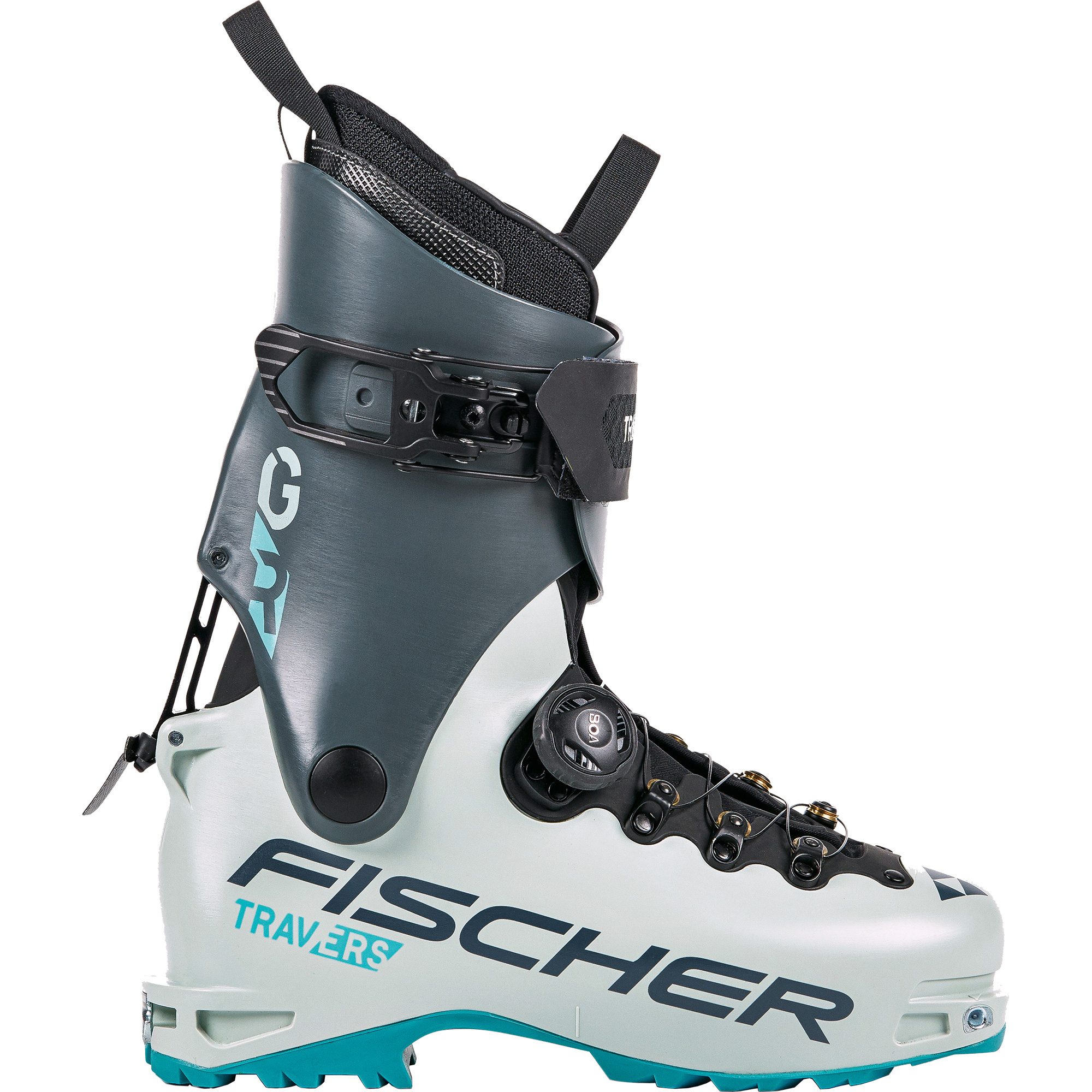 Fischer Travers GR Touren Skischuhe Damen ice grey