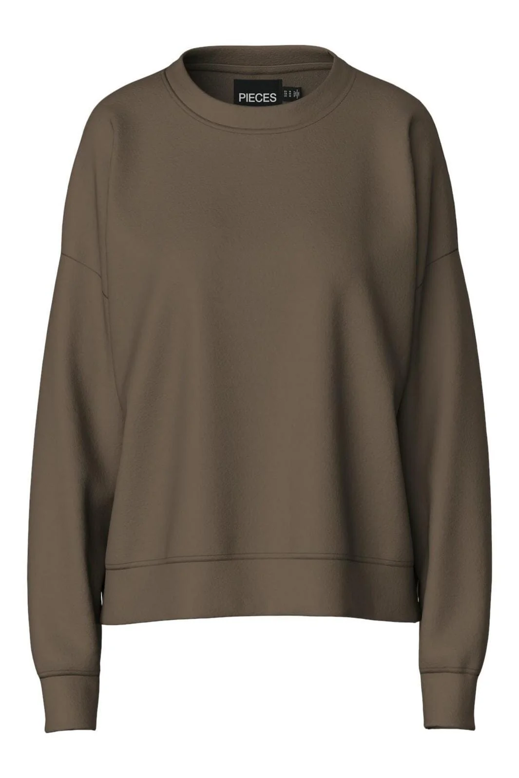 Pieces Pcchilli Ls Sweat 4614649 morel
