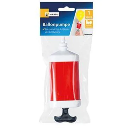 Heku Ballonpumpe 19 cm, 1 Stück, 4-fach sortiert