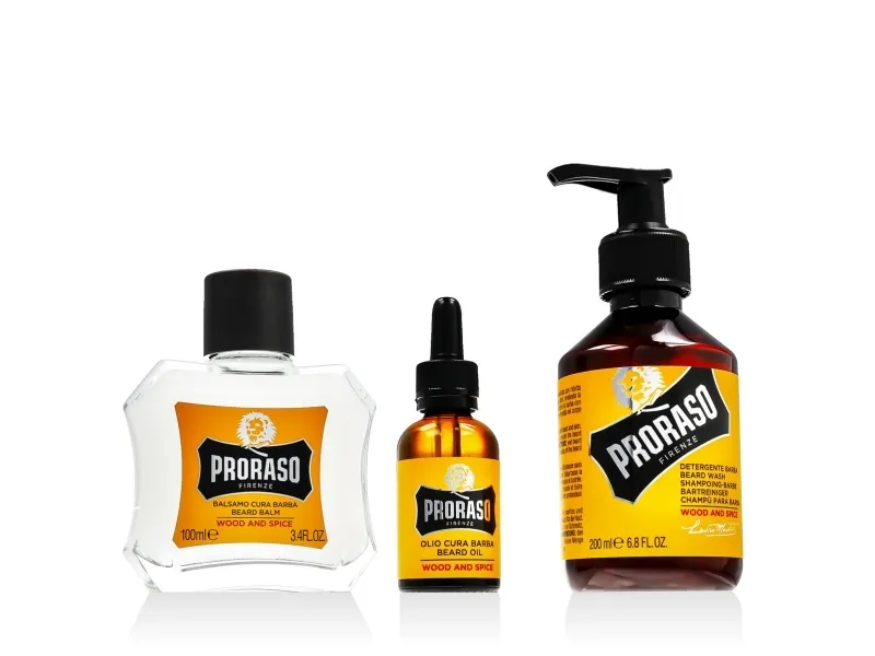 Proraso Wood and Spice The Kit For The Perfect Beard Care