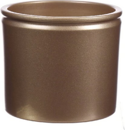Duif bloempot Lucca goud D 14 H 12,5 cm