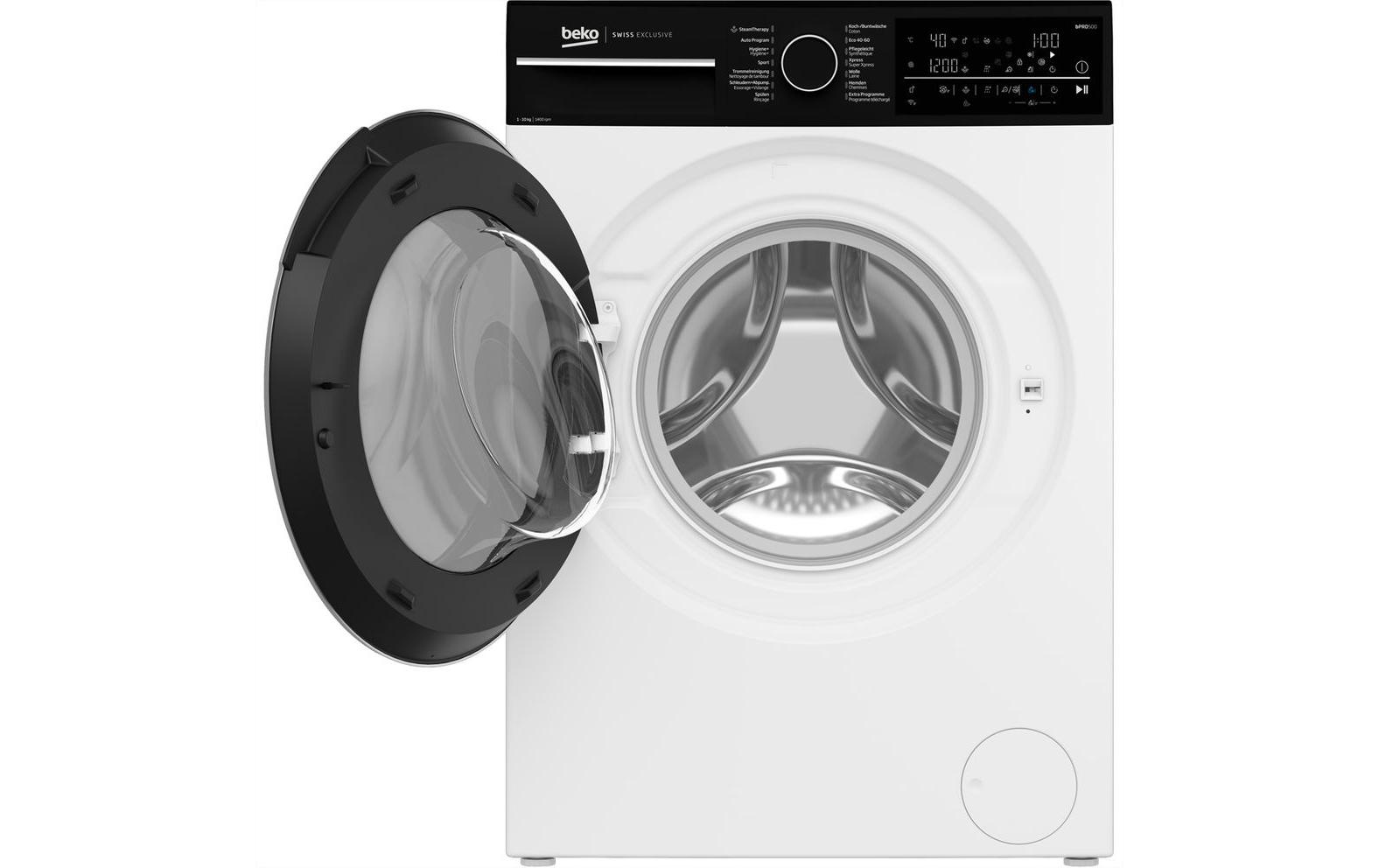 Waschmaschine WM530 Links<br>Frontloader mit 10 kg Ladekapazität