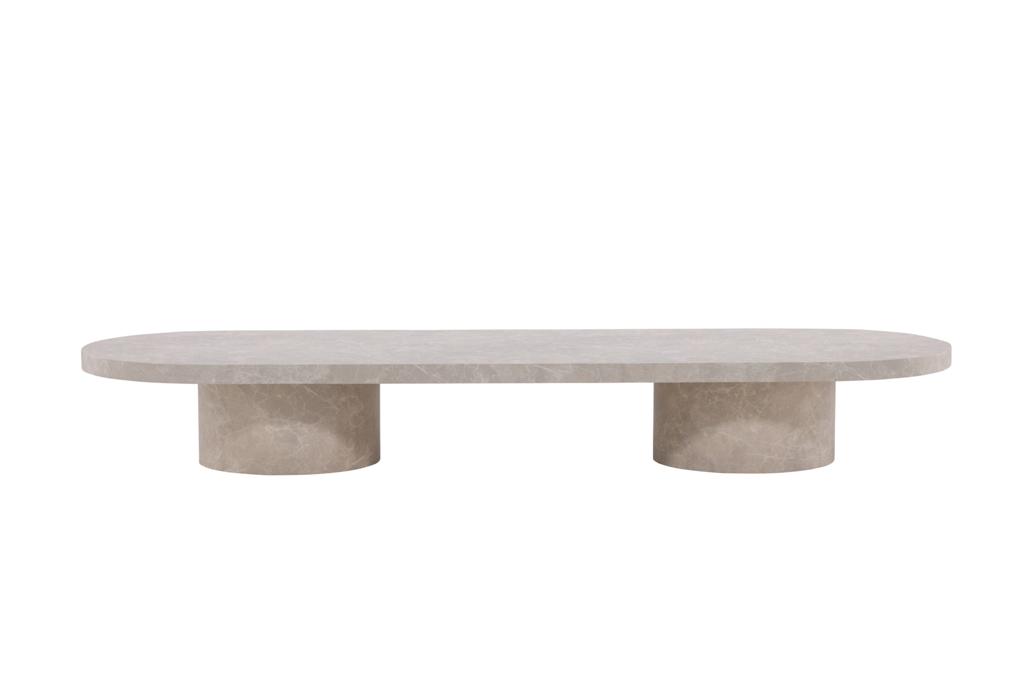 Mahigan Salontafel - 190 x 60 cm -  Beige