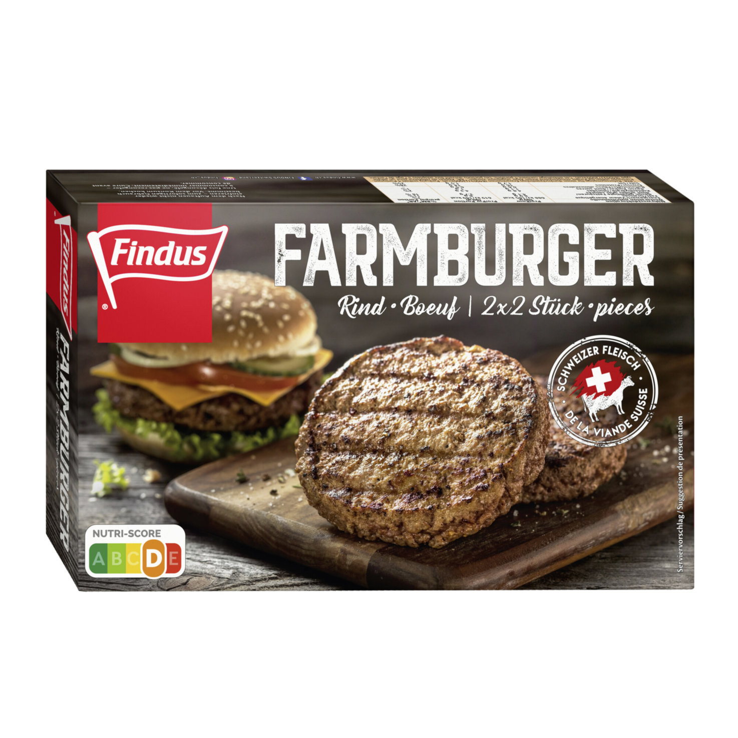 Findus Rinds-Farmburger 4 Stück