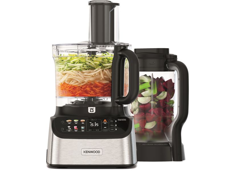 Kenwood Food Processor FDM73.480SS MultiPro One Touch Silbe Multifunktionale Küchenmaschine