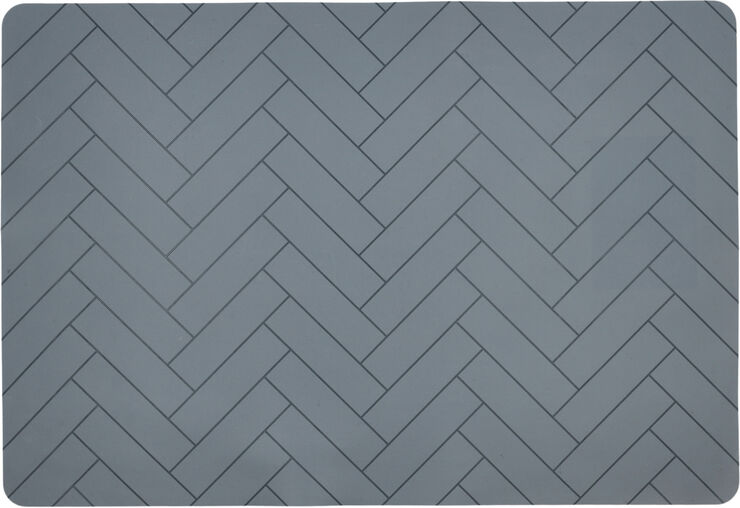 Södahl Dækkeserviet 33x48 Tiles China blue Silikone China blue