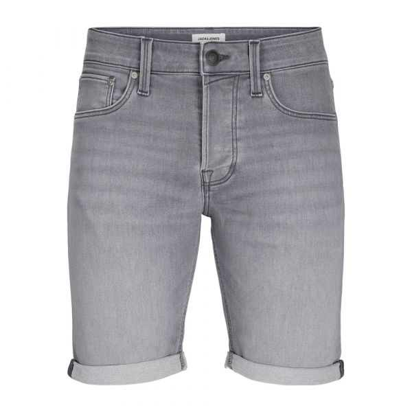 Jack & Jones Short Jeans Rick Con I.k. 063 Plus Grey Denim 40