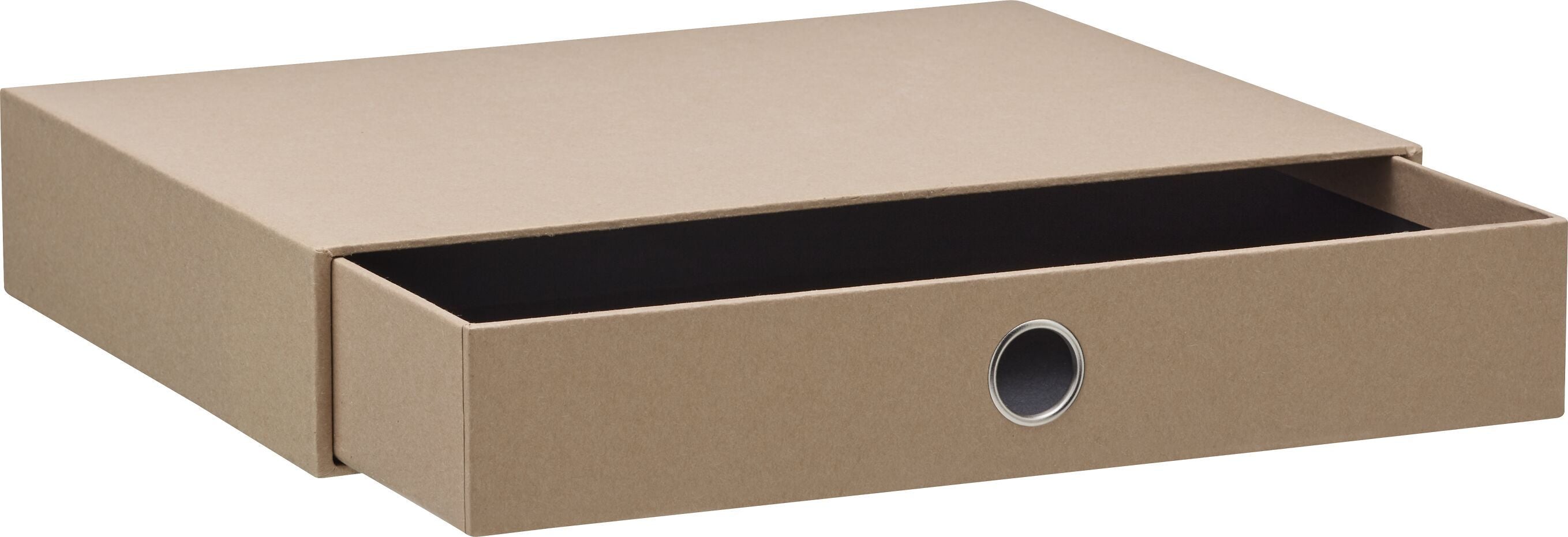 SOHO Schubladenbox - Sand / B: 33.5 cm x T: 25.2 cm x H: 6.5 cm