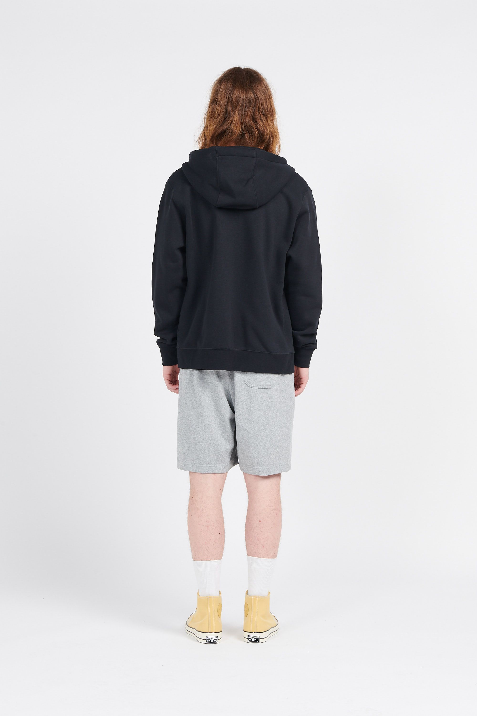 NIKE sweat zippé CLUB FLEECE HD Noir