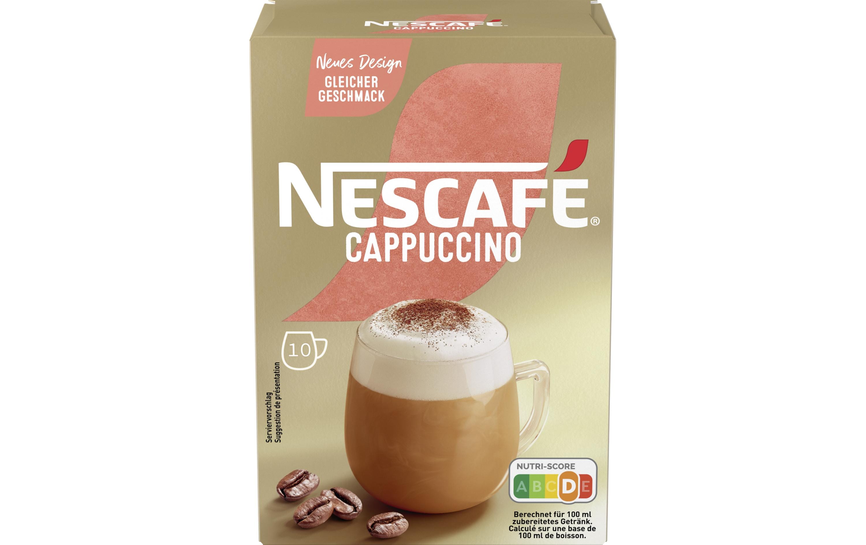 Gold Cappuccino löslicher Kaffee BeutelInstantgetränk mit 10 Portionen löslichem Kaffee