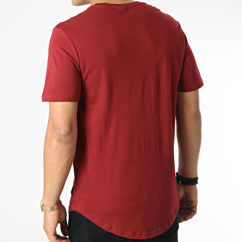 Tee Shirt Oversize Matt Longy Bordeaux