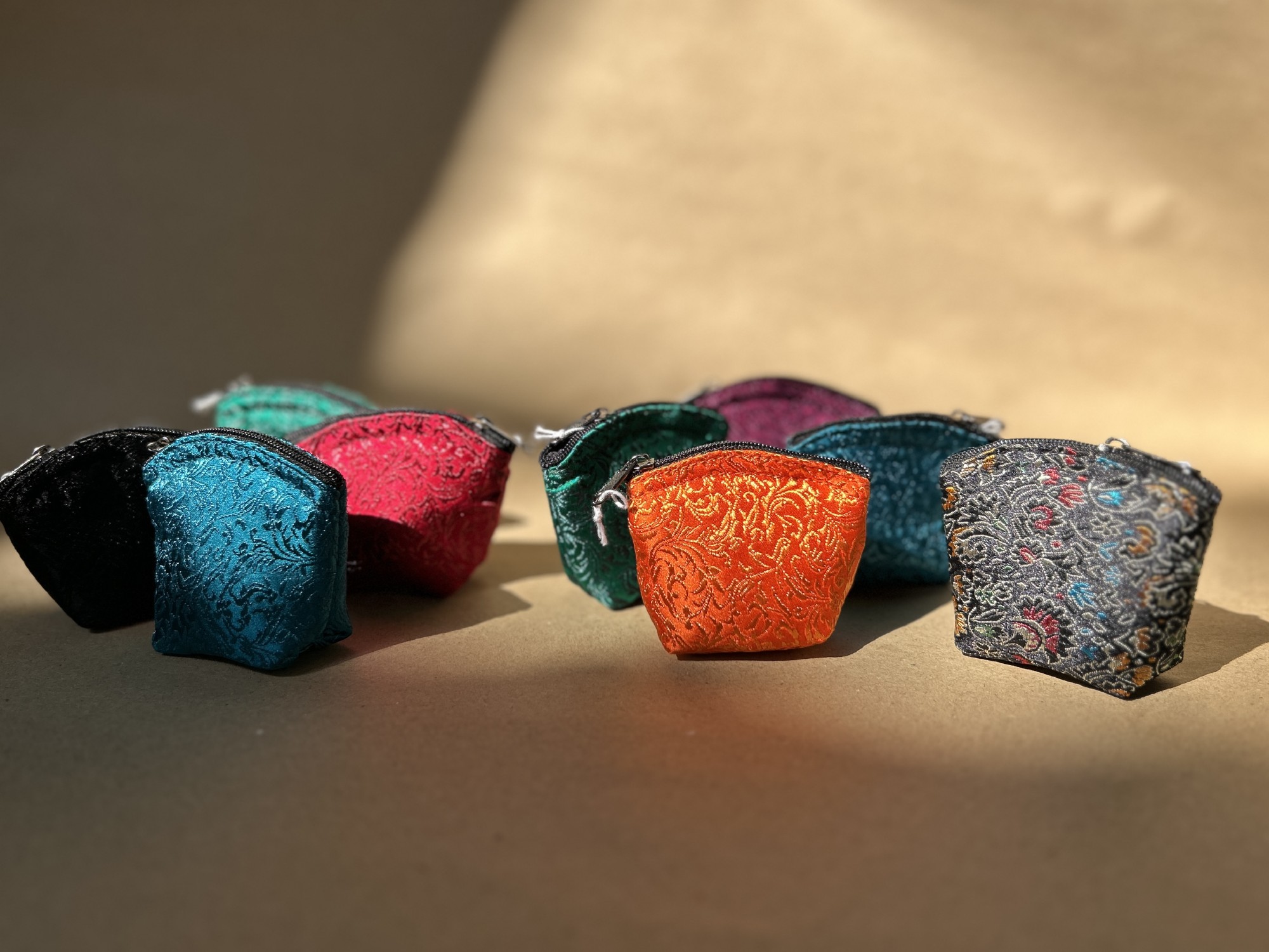 Geldbörse 'Nimbus', türkis, B 8 cm, H 7 cm, T 3 cm günstig bestellen