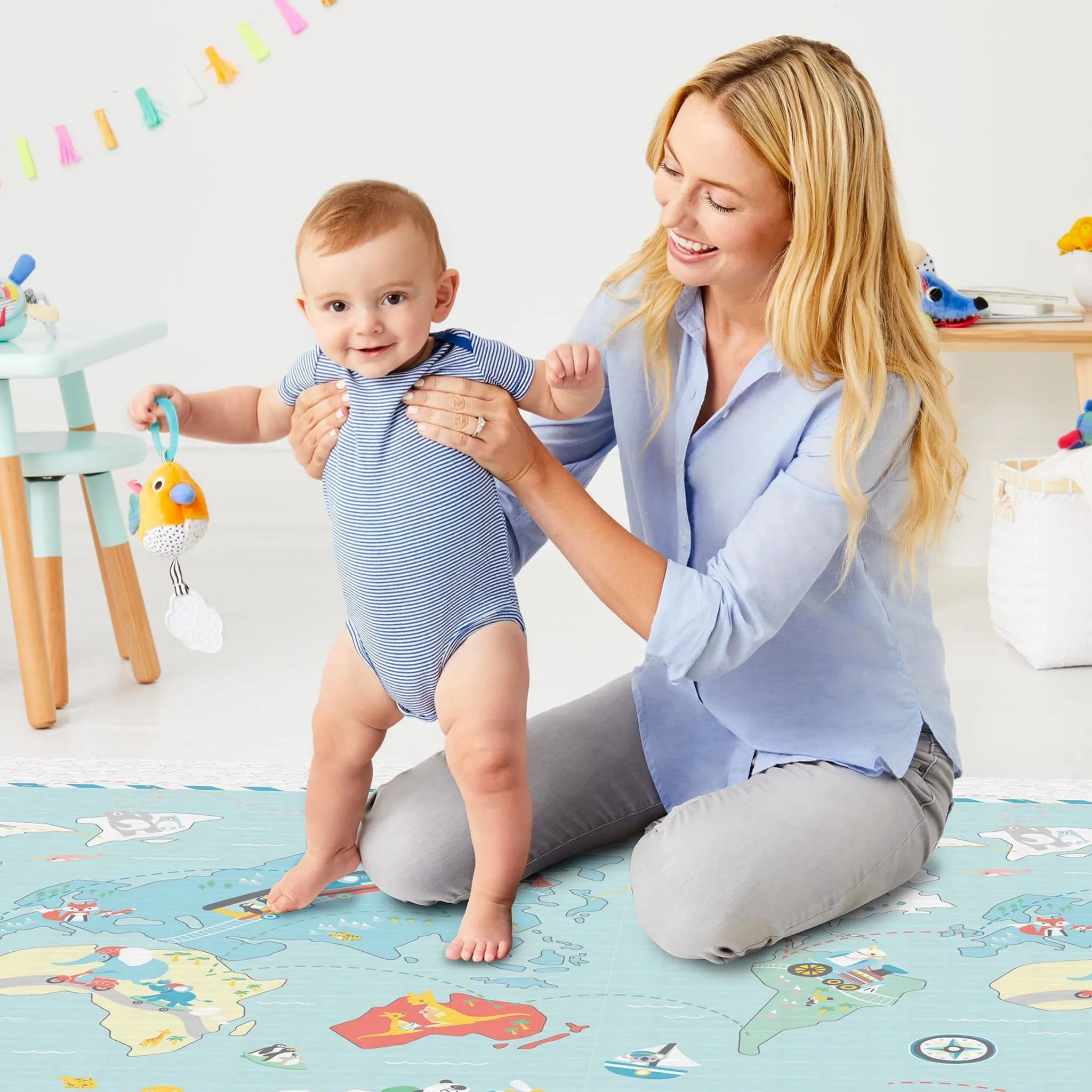 Skip Hop Tapis de Jeux Réversible - Little Travelers